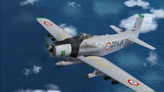 Screenshot 1 — French Air Force Douglas A-1H Repaint