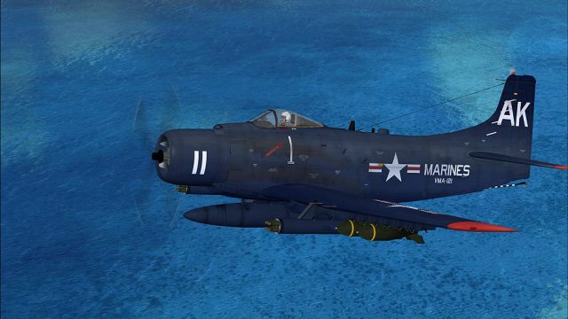Screenshot 1 — US Marines Douglas A-1H Skyrider