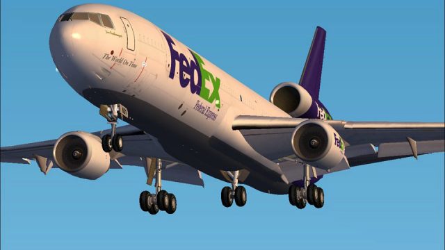 Screenshot 1 — iFDG McDonnell Douglas MD-11 FedEx Green