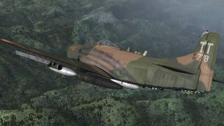 Screenshot 1 — US Air Force Douglas A-1J Skyraider