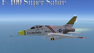 Screenshot 1 — USAF F-100 Super Sabre 474 TFW
