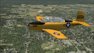 Screenshot 1 — USMC Beechcraft T-34B Quantico