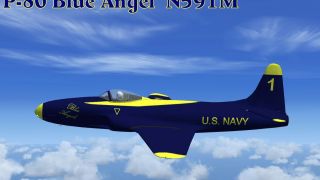 Screenshot 1 — Blue Angels Lockheed P-80