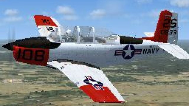Screenshot 1 — US Navy Beechcraft T-34B VT-1