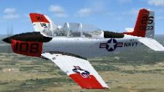 Screenshot 1 — US Navy Beechcraft T-34B VT-1