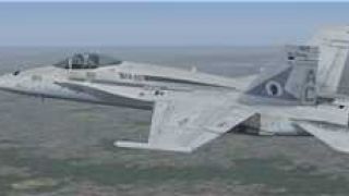 Screenshot 1 — US Navy F/A-18C Gunslingers