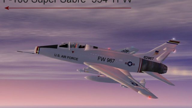 Screenshot 1 — USAF 354 TFW F-100 Myrtle Beach AFB