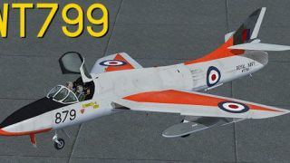 Screenshot 3 — Hawker Hunter T8C, WT799 FRADU