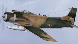 Screenshot 2 — VNAF Douglas A-1H Skyraider