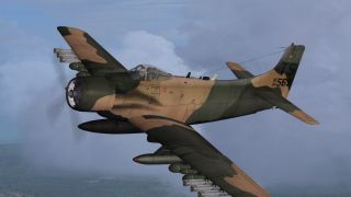 Screenshot 1 — USAF Douglas A-1H Skyraider 34-569