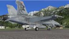 Screenshot 1 — Swiss Air Force F18E "Falcons"