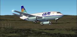 FS2004/2 Boeing 737-200 Lapa FFX/SGA For FS2004