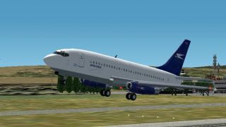 Screenshot 2 — FS2004/2 Boeing 737-200 Aerolineas Argentinas