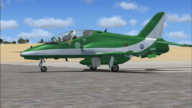 Screenshot 1 — Saudi Hawks BAE Hawk T. MK. 65