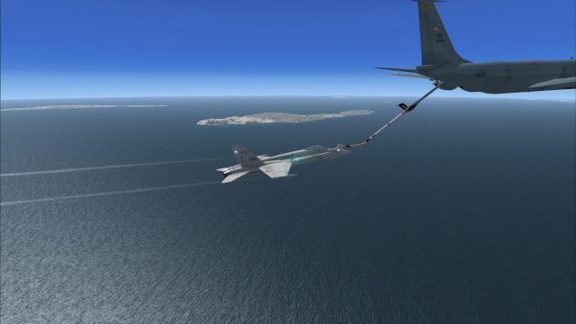 Screenshot 1 — US Navy Boeing KC-135T Drogue Tanker