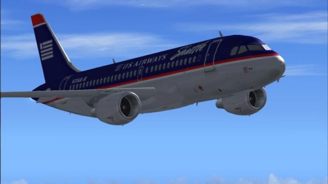 Screenshot 1 — Airbus A319 US Airways & Shuttle Liveries