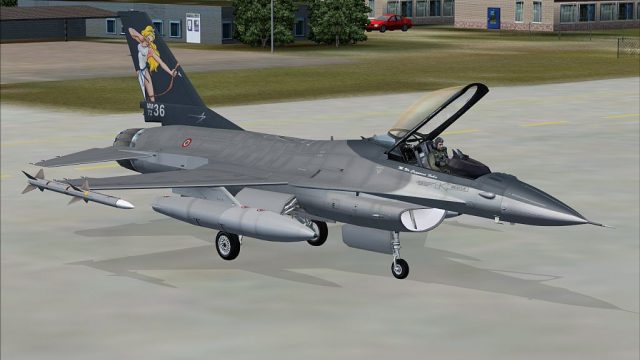 Screenshot 1 — Italian Air Force F-16 "Con la Diana sul Petto"