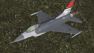 Screenshot 1 — National Guard F-16C Fighting Falcon