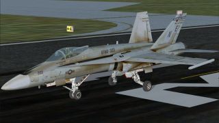 Screenshot 1 — US Marines F/A-18C Death Rattlers