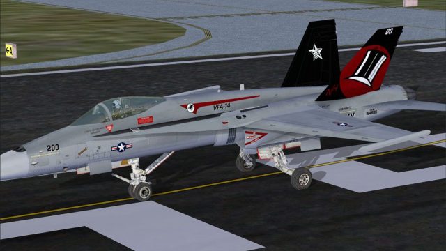 Screenshot 1 — US Navy F/A-18C Top Hatters CAG