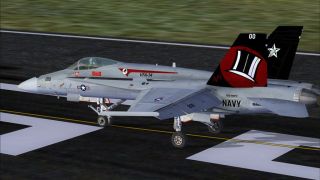 Screenshot 2 — US Navy F/A-18C Top Hatters CAG
