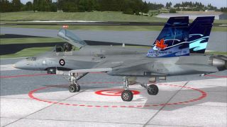 Screenshot 1 — CF-18 2010 Demo Hornet