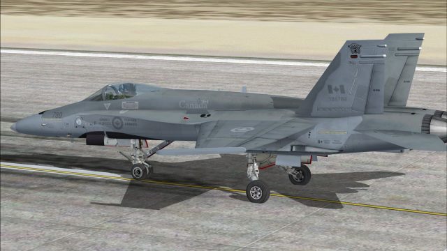 Screenshot 1 — CF-18 416 Sqn