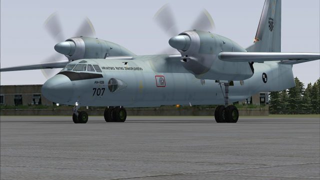 Screenshot 1 — Croatia Air Force Antonov An-32