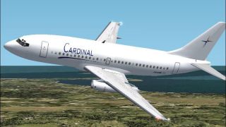 Screenshot 1 — FS2004/FS2002 Boeing 737-200 Cardinal