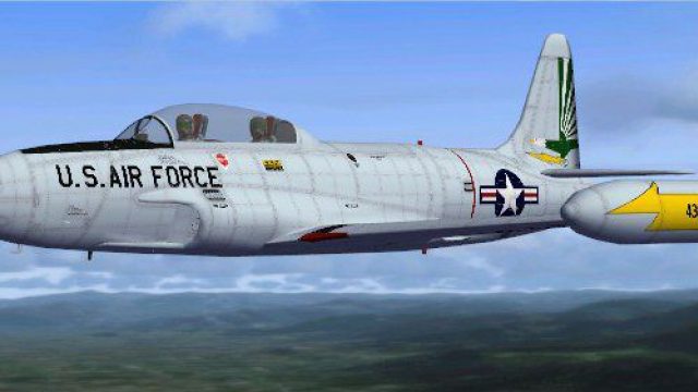 Screenshot 1 — USAF Lockheed T-33A T-Bird '438th FIS'