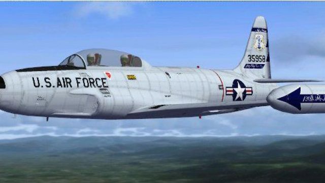 Screenshot 1 — USAF Lockheed T-33A T-Bird '120th FIS'