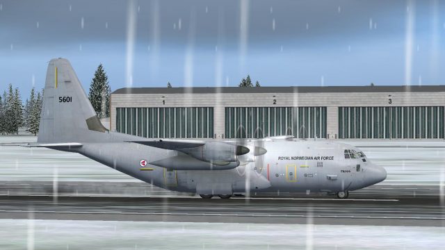 Screenshot 1 — RNoAF Lockheed C-130J