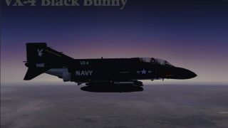 Screenshot 1 — USAF F-4 Phantom II VX-4 Black Bunny