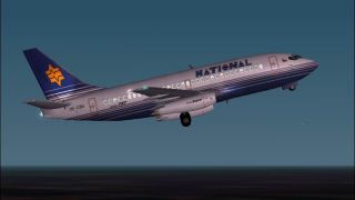 Screenshot 4 — FS2004/FS2002 Boeing 737-200 National Airlines, Chile