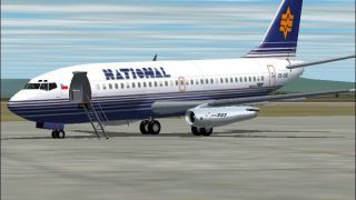 Screenshot 2 — FS2004/FS2002 Boeing 737-200 National Airlines, Chile