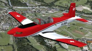 Screenshot 1 — Swiss Air Force Pilatus PC-7
