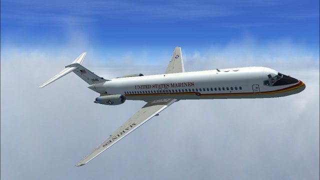 Screenshot 1 — Acceleration USMC Doublas C-9B