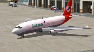 Screenshot 2 — FS2004/FS2002 Boeing 737-200 LAPA