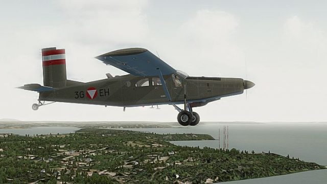 Screenshot 1 — Austrian Air Force PC-6C Turboporter