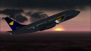 Screenshot 4 — FS2004/FS2002 Boeing 737-230 Ladeco