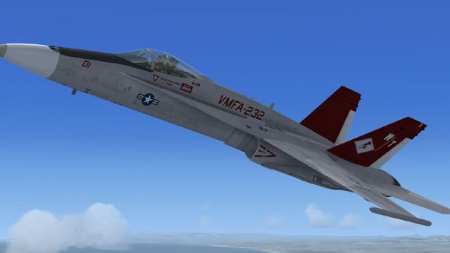 Screenshot 1 — VMFA-232 F/A-18A Repaints