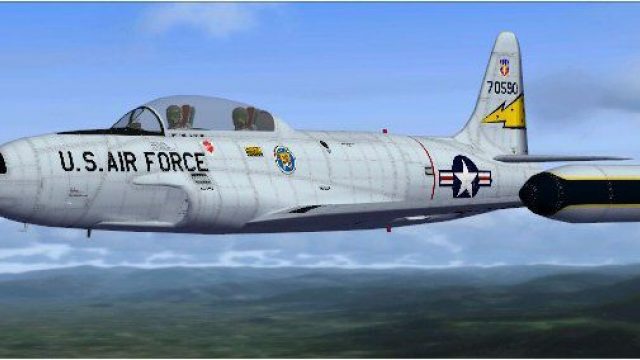Screenshot 1 — USAF Lockheed T-33A T-Bird '5th FIS'