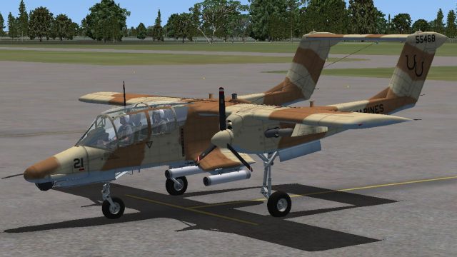 Screenshot 1 — North American Rockwell OV-10D Bronco