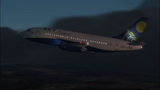 Screenshot 2 — FS2004/FS2002 Boeing 737-230 Sky Airlines