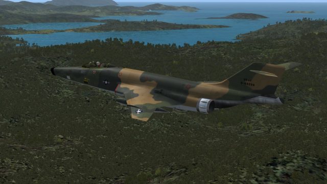 Screenshot 1 — McDonnell RF-101C Voodoo Texture Sets
