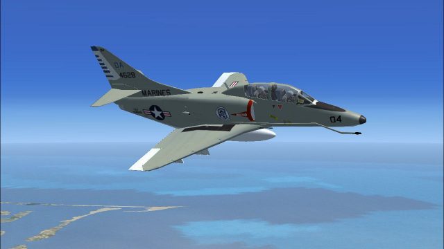 Screenshot 1 — USMC TA-4F H&MS-32 1978
