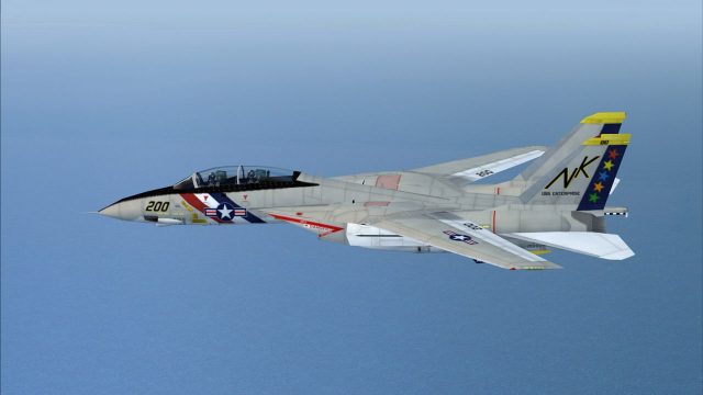 Screenshot 1 — US Navy Grumman F-14A Tomcat VF-2