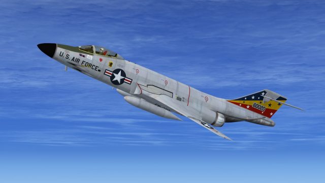 Screenshot 1 — USAF McDonnell F-101C Voodoo Single Seat Set 1
