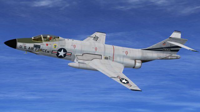 Screenshot 1 — USAF McDonnell F-101 81st TFW Set 2