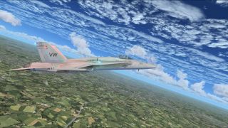 Screenshot 1 — F/A-18 Combat Version